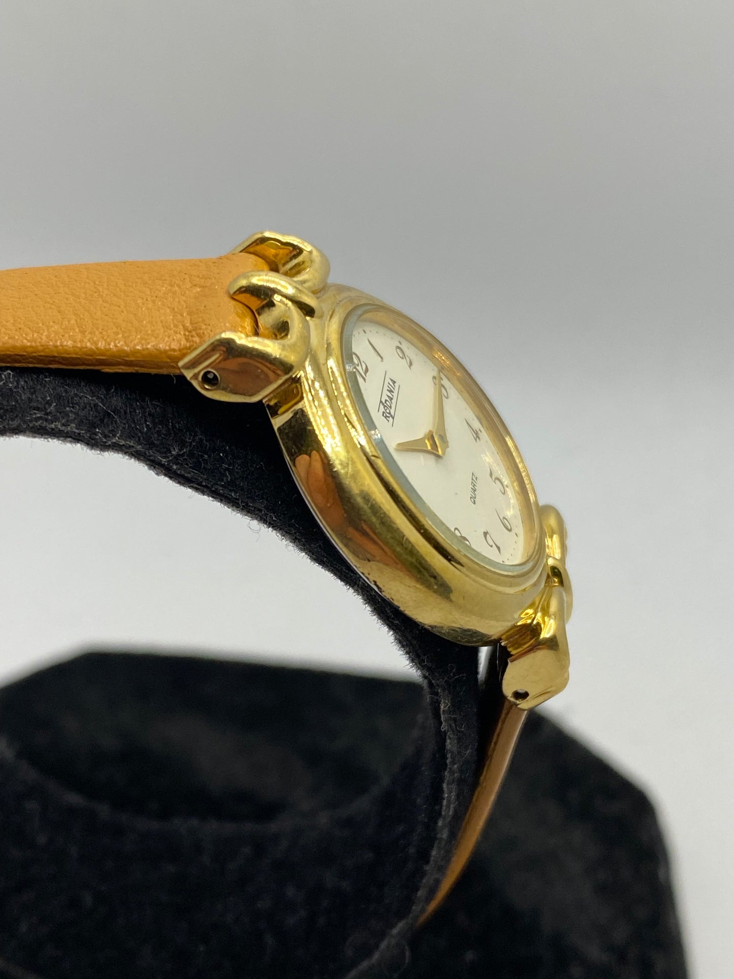 Rodania Quartz Gold Plated Ladies Watch