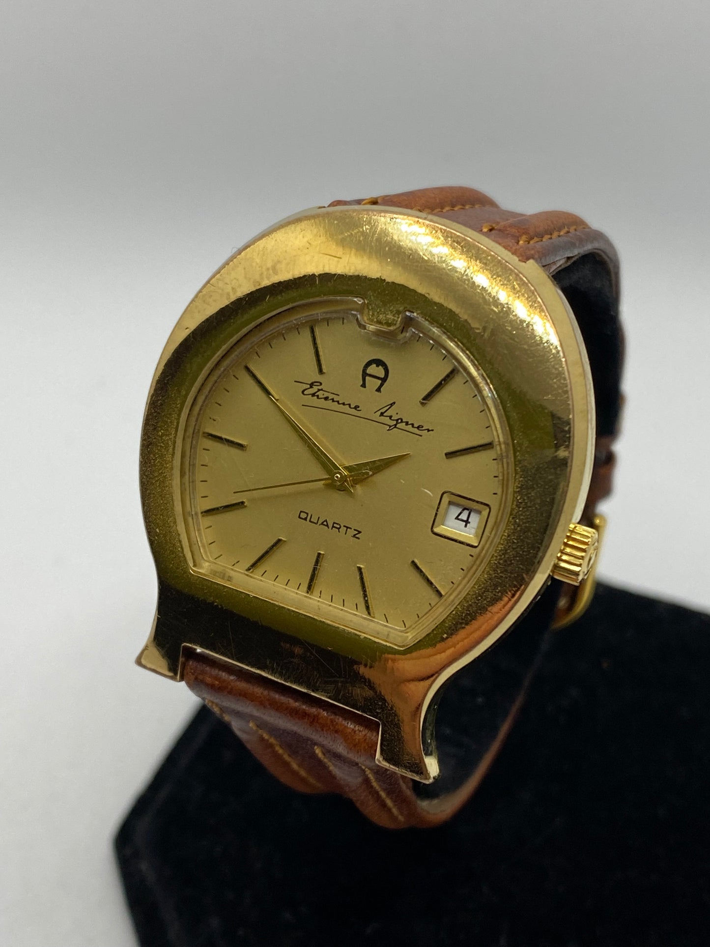 Aigner Etienne Horseshoe Rare 90s Quartz Watch