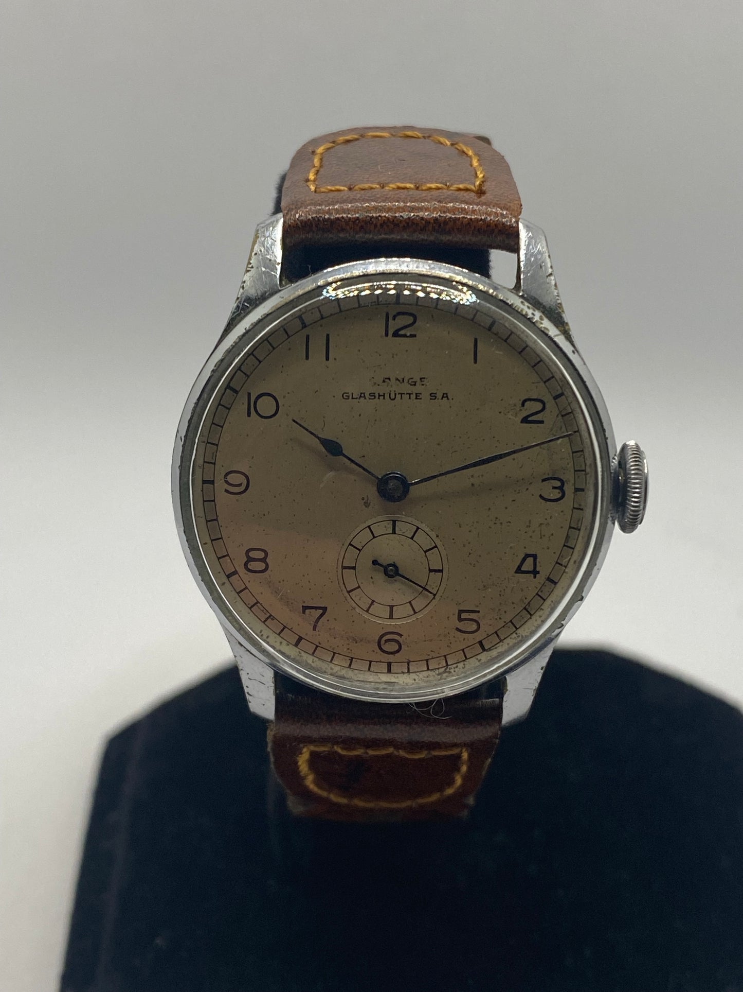 A. Lange & Söhne Glashutte Military Big Crown Extremely Rare