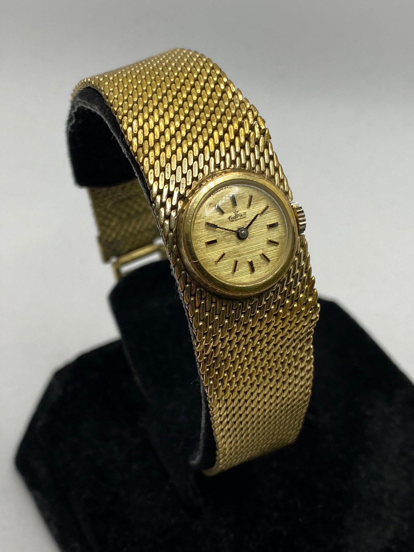 Exquisit Luxury 18K Gold Plated Vintage Ladies Watch