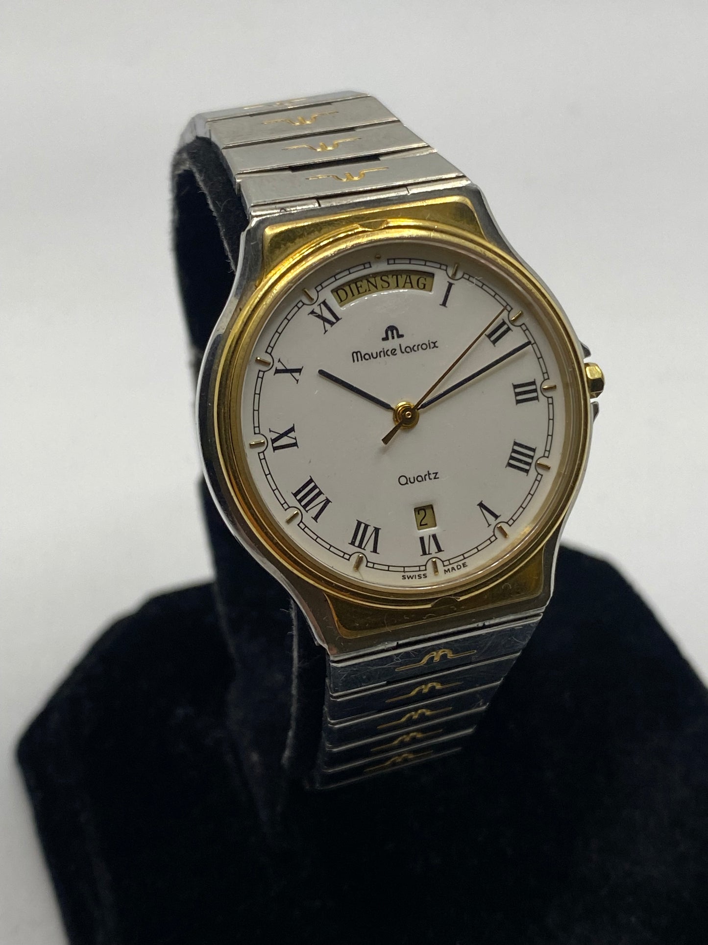 Maurice Lacroix Day Date 18K Solid Gold Bezel 97823