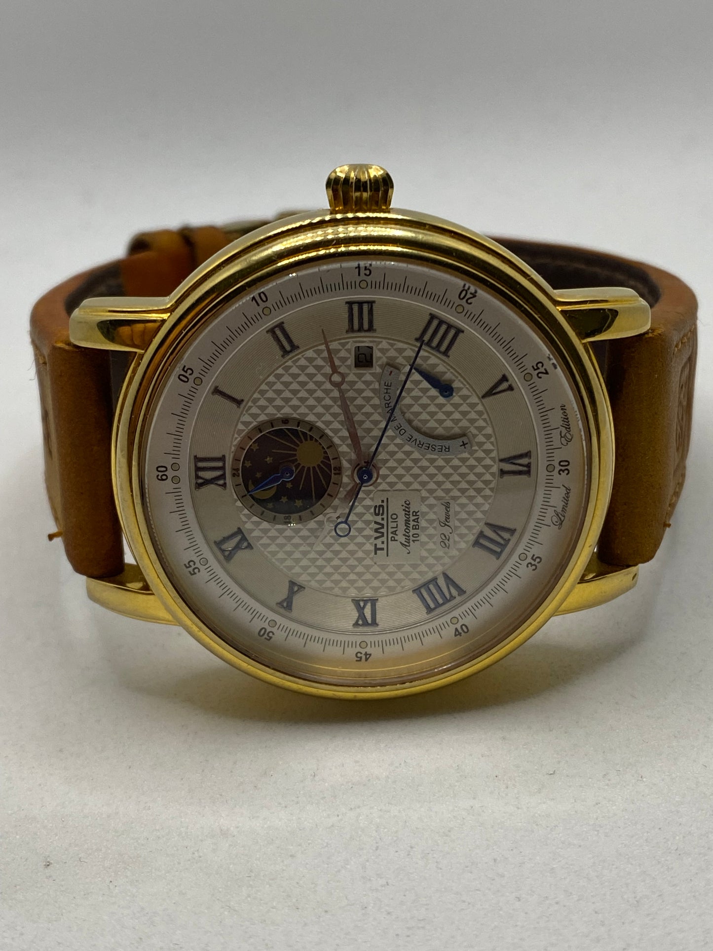 T.W.S Palio Automatic Power Reserve Moonphase Limited Edition