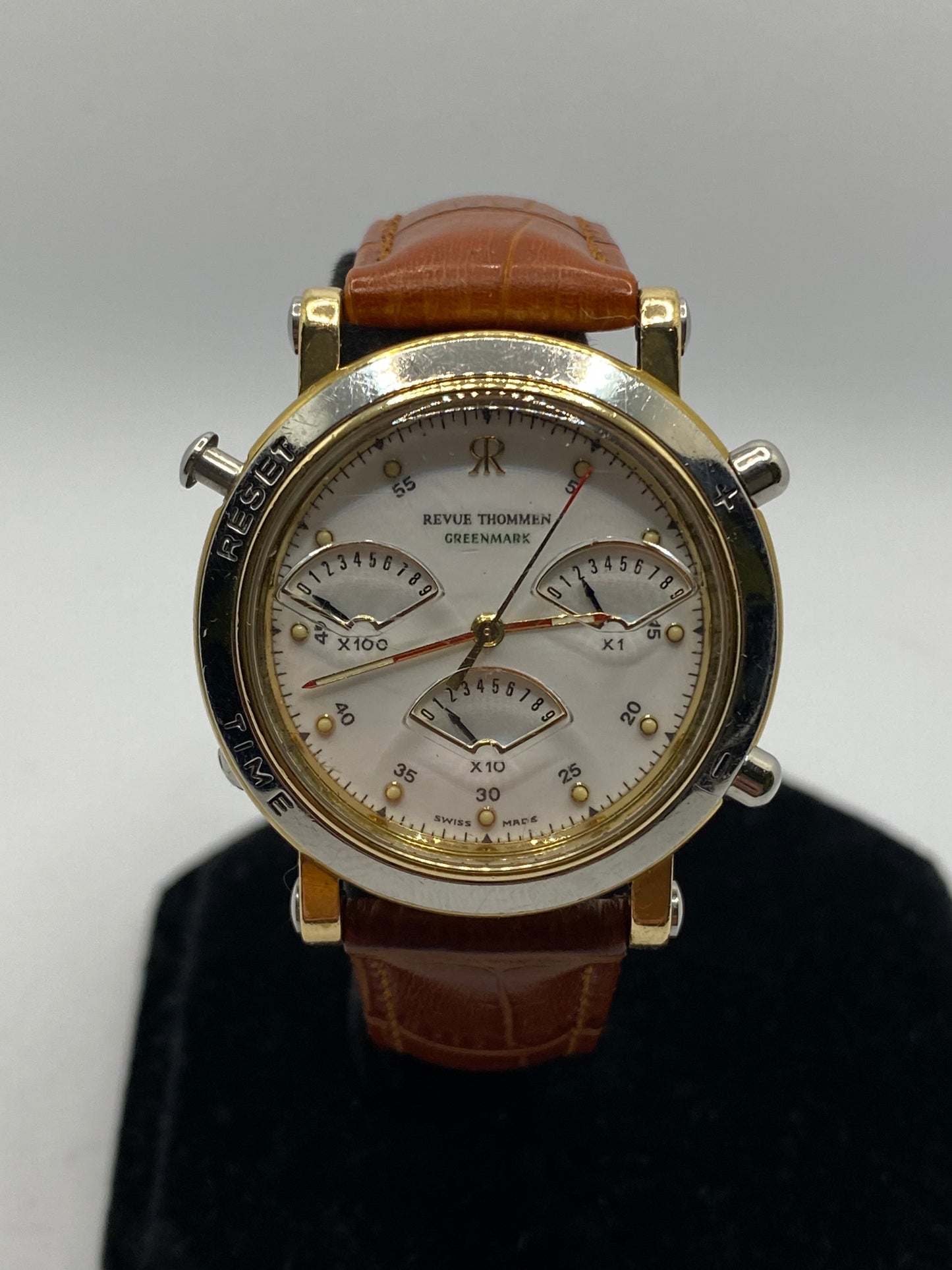 Revue Thommen Greenmark Golf Gold/Steel Watch