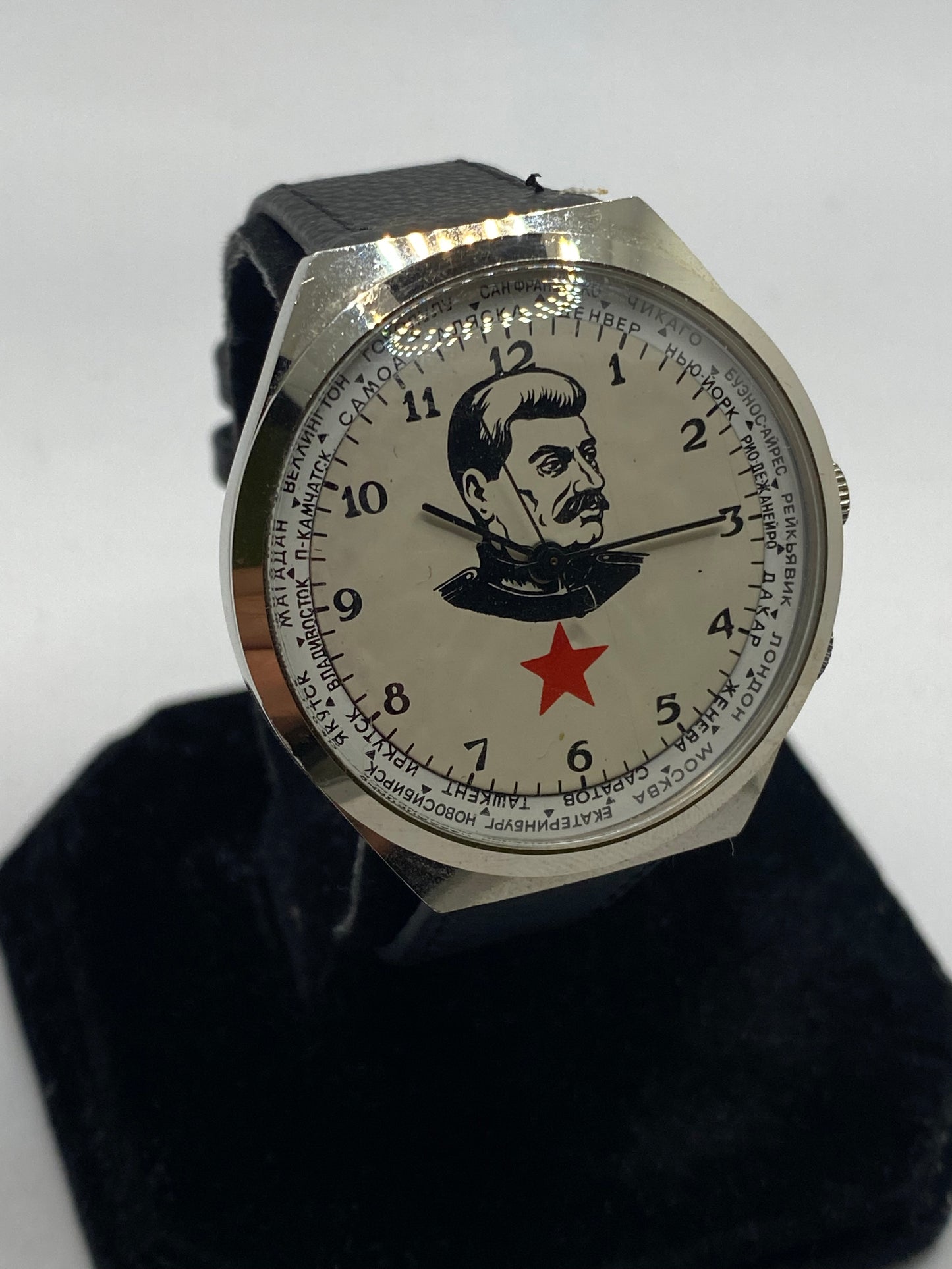 Raketa World Time Stalin Extremely Rare Untouched Piece