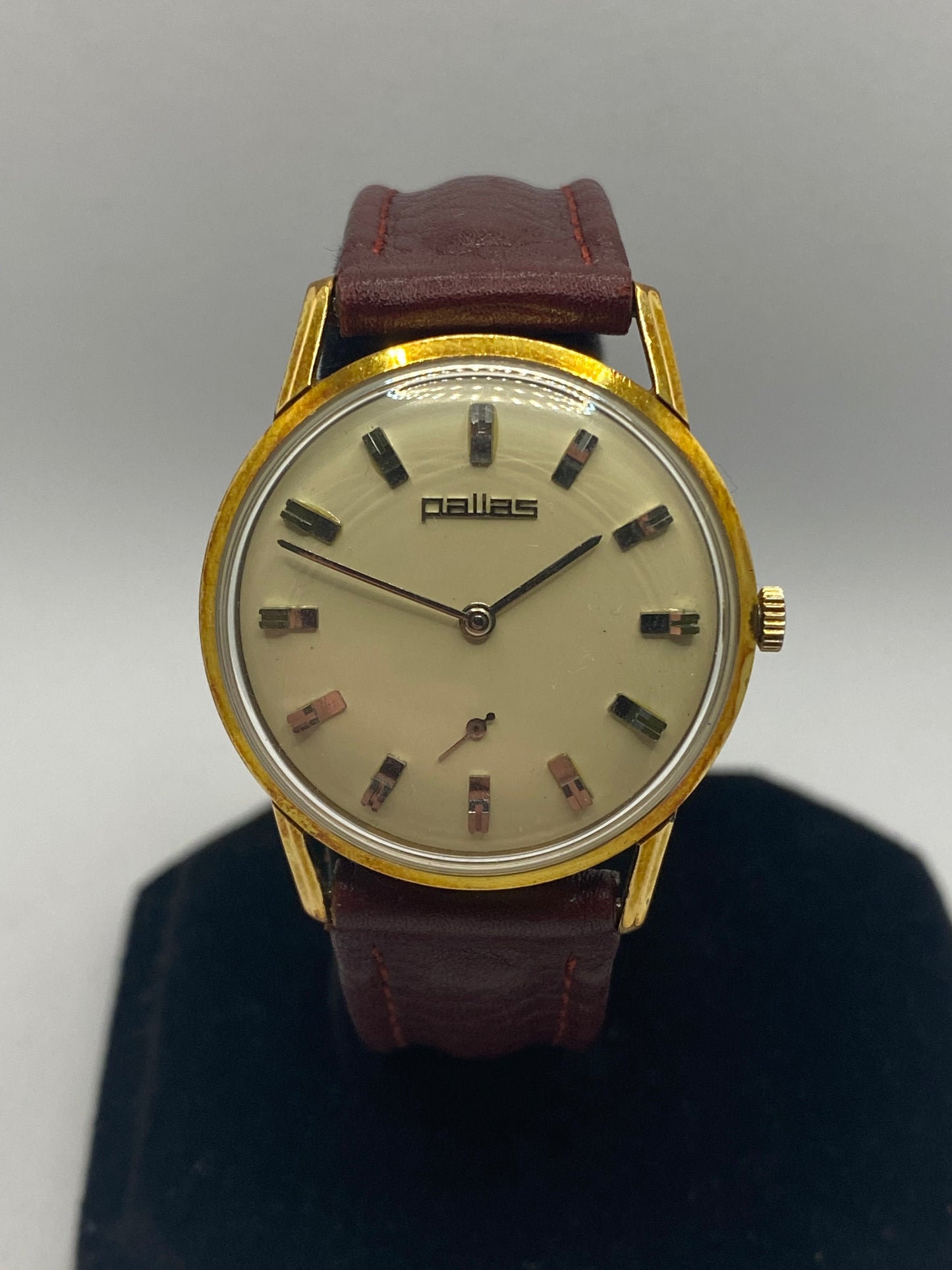 Pallas Gold Plated Manual Wind NOS Condition