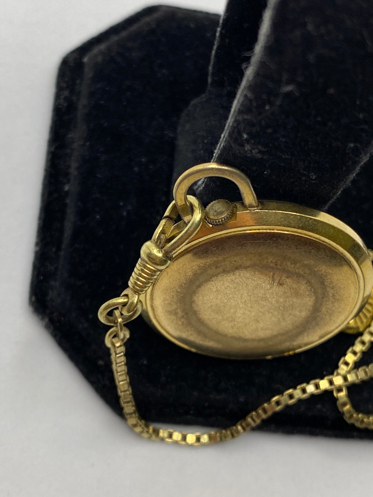 Ordiam 17 Jewels Gold Plated Pocket Watch